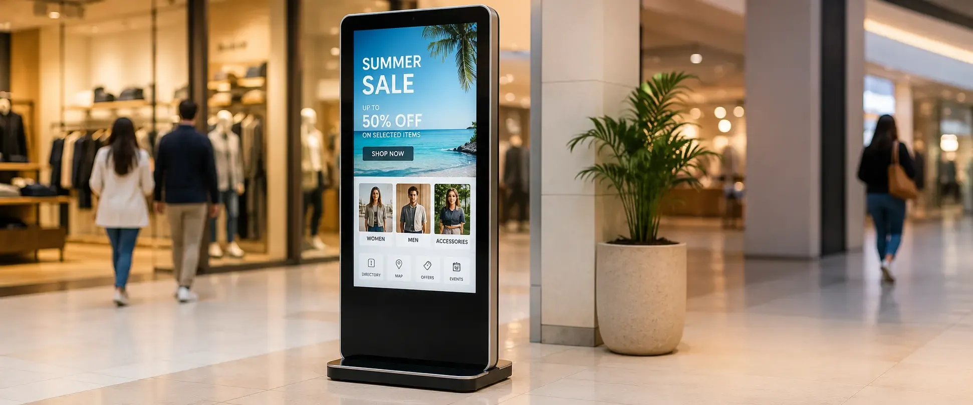 Digital Signage Kiosk