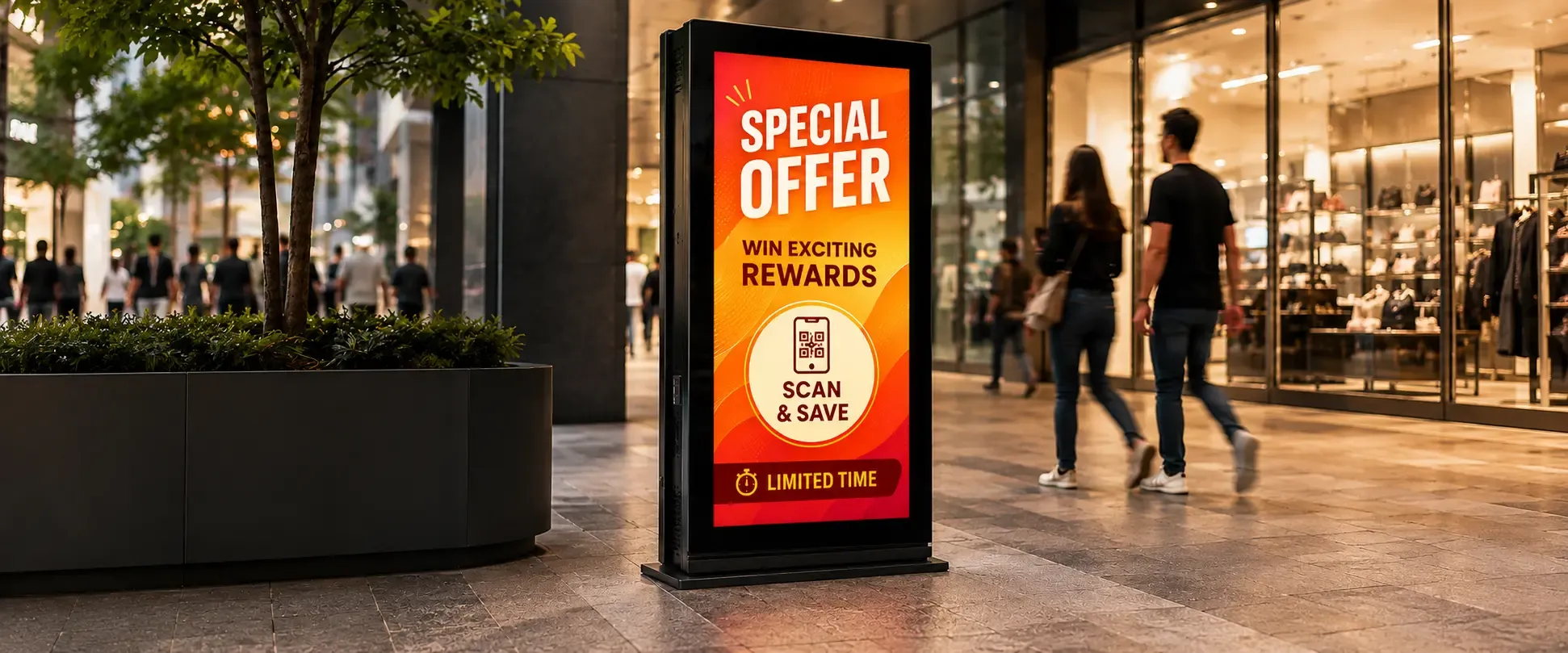 PROMOTIONAL KIOSK
