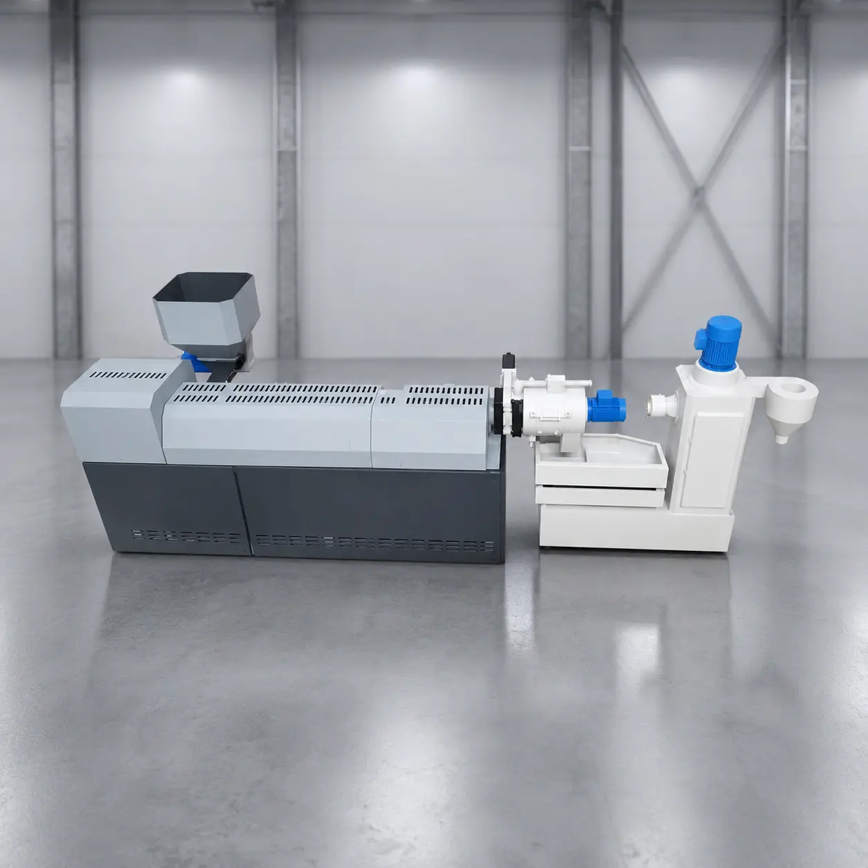 Extrusion Machine Miniature Model