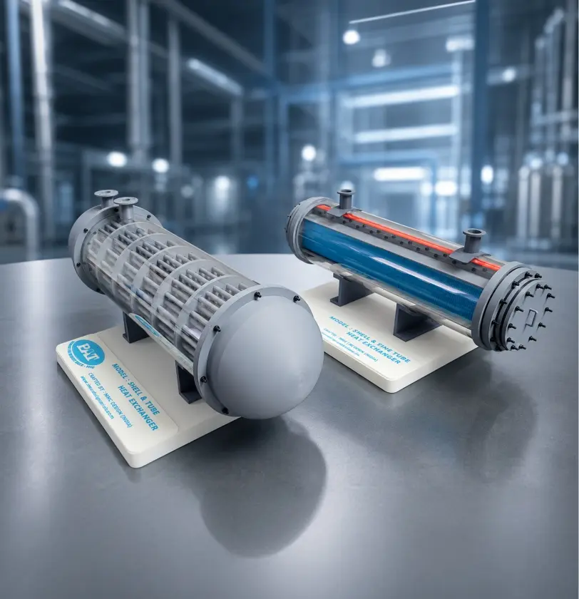 Heat Exchanger Miniature Model