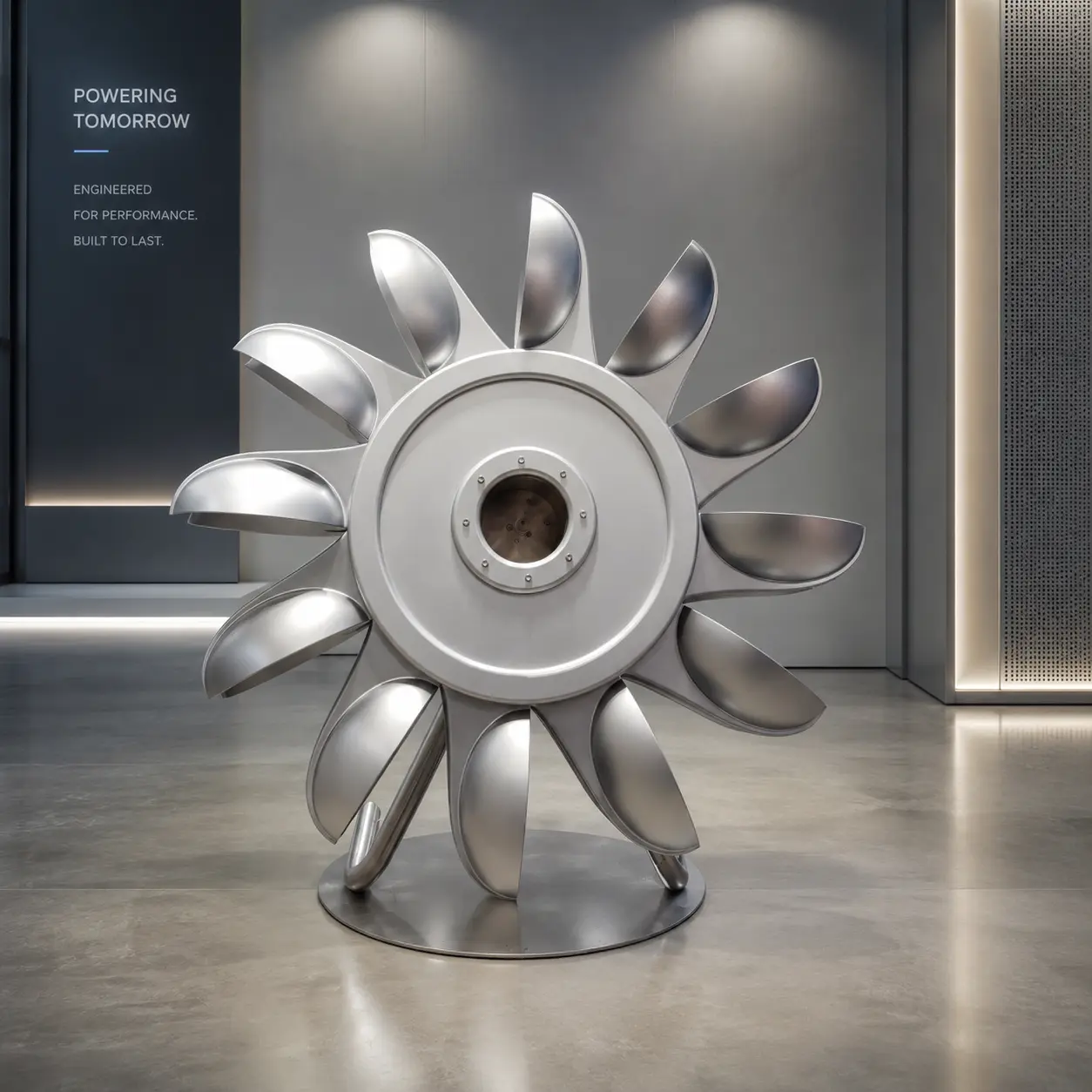 Pelton Wheel Turbine Miniature Exhibition Model